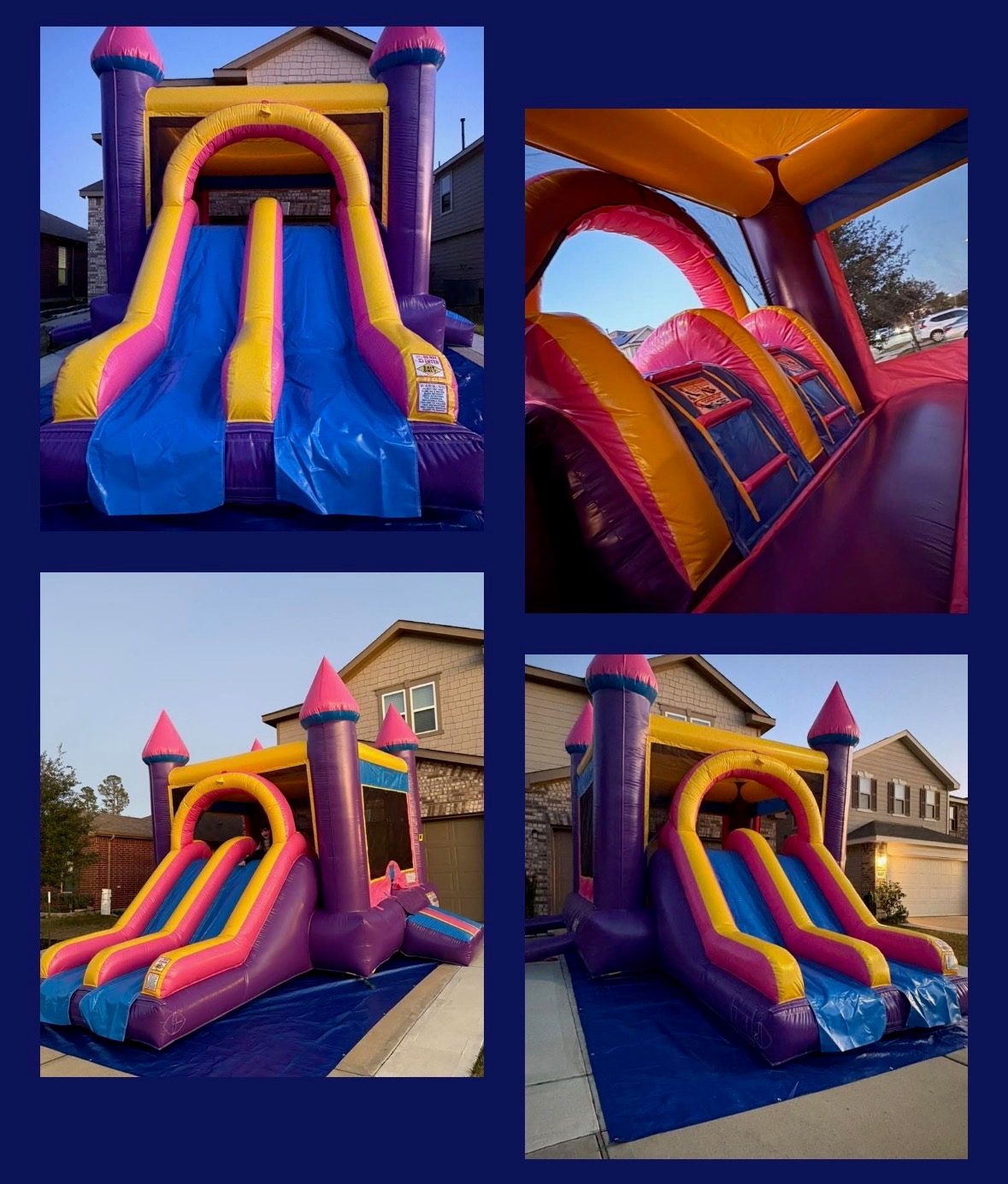 Double Princess Waterslide