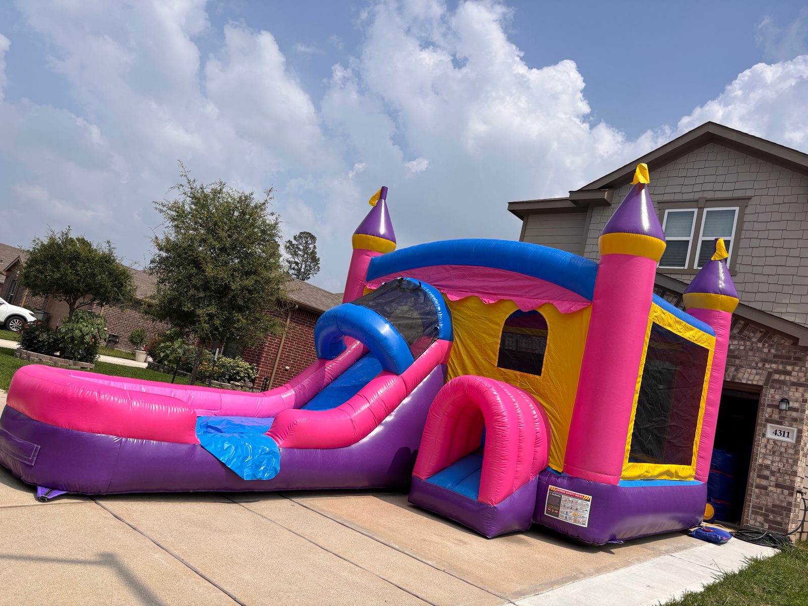 Single Princess Waterslide